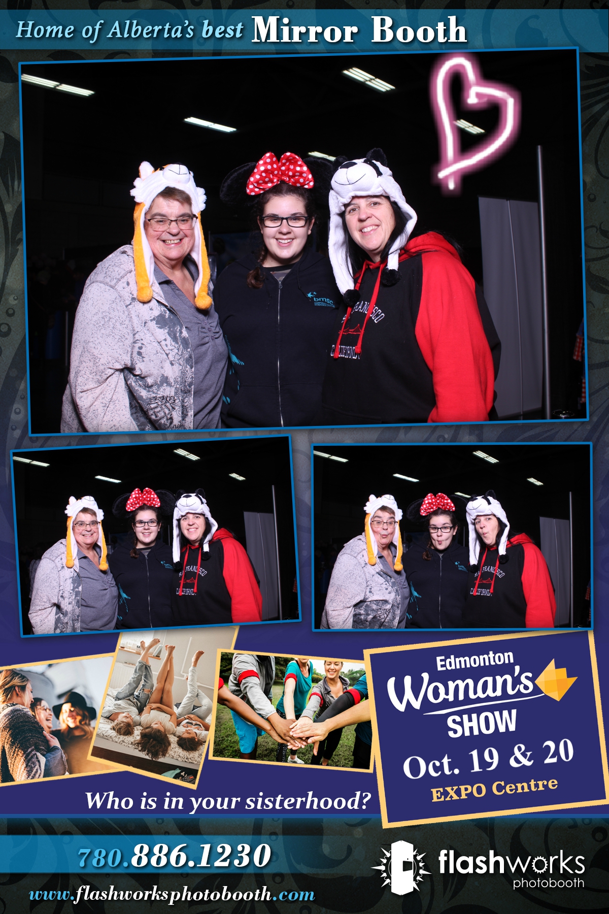 Fall Edmonton Woman's Show | View more photos from the event at gallery.flashworksphotobooth.com/u/FlashworksPhotoboothInc/Fall-Edmonton-Womans-Show-0